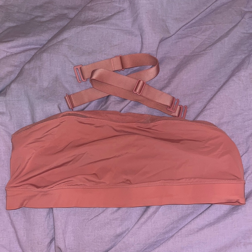 bubblegum pink Parade Bandeau Bra Top SIZE 3
